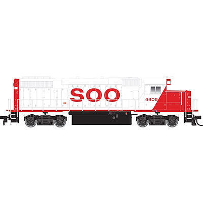 Trainman EMD GP38-2 - Standard DC - Soo Line #4402 HO Scale Model Train Diesel Locomotive #10001754