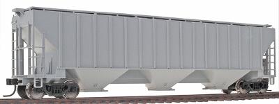 Trainman Thrall 4750 3-Bay Covered Hopper Undecorated HO Scale Model Train Freight Car #20000128