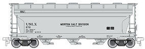 3560 Centerflow Covered Hopper Morton Salt Division HO Scale Model Train Freight Car #20001146