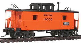 Steel Center-Cupola Caboose Amtrak #14000 HO Scale Model Train Freight Car #20002419