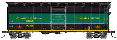 Trainman 40 Single-Door Express Boxcar Canadian National HO Scale Model Train Freight Car #20002525