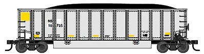 Trainman Coal Gondola Norfolk Southern #10727 HO Scale Model Train Freight Car #20003290