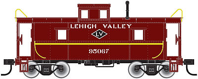 Trainman Cupola Caboose Lehigh Valley #95067 HO Scale Model Train Freight Car #20003685