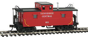 Cupola Caboose Tennessee Central #80 HO Scale Model Train Freight Car #20003732