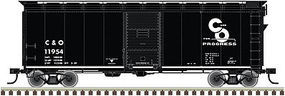 '37 40' Boxcar Kit Chesapeake & Ohio #11954 HO Scale Model Train Freight Car #20003788