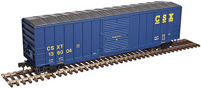 Trainman ACF(R) 506 Boxcar CSX #136010 (blue, yellow) HO Scale Model Train Fregiht Car #20003891
