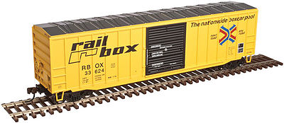 Trainman ACF(R) 506 Boxcar Railbox #36163 HO Scale Model Train Fregiht Car #20003893
