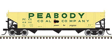 Trainman Ho 70t 3bay Hopper Peabody 6923