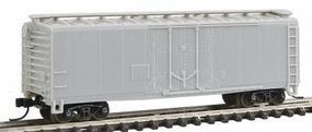 Trainman Trainman(R) 40' Plug-Door Boxcar Undecorated N Scale Model Train Freight Car #3300 Trainman Trainman(R) 40' Plug-Door Boxcar Undecorated N Scale Model Train Freight Car #3300