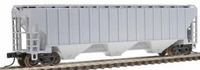 Trainman Thrall 4750 3-Bay Covered Hopper Undecorated N Scale Model Train Freight Car #50000027 Trainman Thrall 4750 3-Bay Covered Hopper Undecorated N Scale Model Train Freight Car #50000027