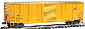 Trainman 50'6'' Boxcar Union Pacific/MP #357182 N Scale Model Train Freight Car #50000693 Trainman 50'6'' Boxcar Union Pacific/MP #357182 N Scale Model Train Freight Car #50000693
