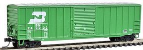 Trainman 50'6'' Boxcar Burlington Northern #249222 N Scale Model Train Freight Car #50000767 Trainman 50'6'' Boxcar Burlington Northern #249222 N Scale Model Train Freight Car #50000767