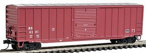 Trainman 50'6'' Boxcar Meridian & Bigbee/M&B Railroad N Scale Model Train Freight Car #50000770 Trainman 50'6'' Boxcar Meridian & Bigbee/M&B Railroad N Scale Model Train Freight Car #50000770