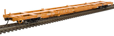 Trainman 85 Trash Container Flatcar East Carbon Development N Scale Model Train Freight Car #50001075