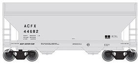 2-Bay Centerflow Hopper - Ready to Run - ACFX #44682 N Scale Model Train Freight Car #50001298