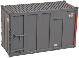 Trainman 20' High Cube Trash Container 4-Pack AWIU Set N Scale Model Train Freight Car #50001684 Trainman 20' High Cube Trash Container 4-Pack AWIU Set N Scale Model Train Freight Car #50001684