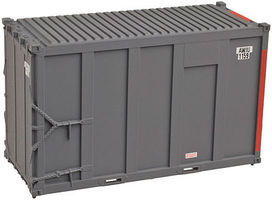 Trainman 20' High Cube Trash Container 4-Pack AWIU Set N Scale Model Train Freight Car #50001685 Trainman 20' High Cube Trash Container 4-Pack AWIU Set N Scale Model Train Freight Car #50001685