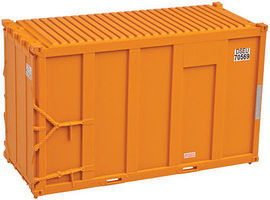 Trainman 20' High Cube Trash Container 4-Pack DSEU Set #6 N Scale Model Train Freight Car #50001687 Trainman 20' High Cube Trash Container 4-Pack DSEU Set #6 N Scale Model Train Freight Car #50001687