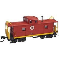 Trainman C&O-Style Steel Cupola Caboose Lehigh & New England N Scale Model Train Freight Car #50001780 Trainman C&O-Style Steel Cupola Caboose Lehigh & New England N Scale Model Train Freight Car #50001780