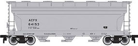ACF 3560 Center-Flow Covered Hopper ACFX #64181 N Scale Model Train Freight Car #50001884