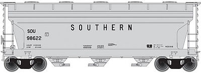 Trainman ACF 3560 Center-Flow Covered Hopper Southern Railway N Scale Model Train Freight Car #50001893