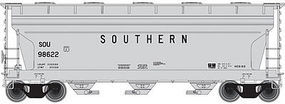 ACF 3560 Center-Flow Covered Hopper Southern Railway N Scale Model Train Freight Car #50001893