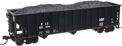 Trainman 90-Ton 3-Bay Hopper w/Load Bessemer & Lake Erie N Scale Model Train Freight Car #50002016