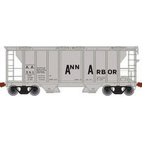 PS-2 Covered Hopper Ann Arbor #560 N Scale Model Train Freight Car #50002103