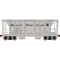 Trainman PS-2 Covered Hopper Great Northern #71477 N Scale Model Train Freight Car #50002113