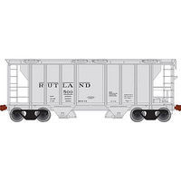 PS-2 Covered Hopper Rutland #504 N Scale Model Train Freight Car #50002122