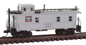Trainman Cupola Caboose CB&Q #13503 N Scale Model Train Freight Car #50002125 Trainman Cupola Caboose CB&Q #13503 N Scale Model Train Freight Car #50002125