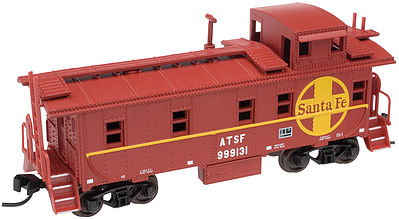 Trainman Cupola Caboose ATSF #999133 N Scale Model Train Freight Car #50002129