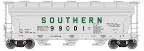 3560 Covered Hopper Southern #99001 N Scale Model Train Freight Car #50002282