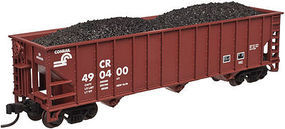 Trainman 90 Ton Hopper Conrail #490442 N Scale Model Train Freight Car #50002374 Trainman 90 Ton Hopper Conrail #490442 N Scale Model Train Freight Car #50002374