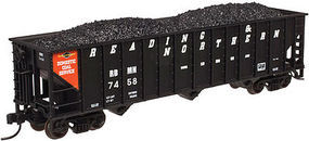 Trainman 90 Ton Hopper Reading & Northern #7414 N Scale Model Train Freight Car #50002379 Trainman 90 Ton Hopper Reading & Northern #7414 N Scale Model Train Freight Car #50002379