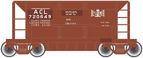 70 Ton Ore Car Atlantic Coast Line #720628 N Scale Model Train Freight Car #50002616
