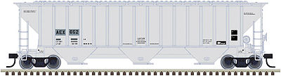 Trainman Thrall Covered Hopper Andersons #651 N Scale Model Train Freight Car #50002801
