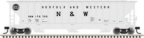 Trainman Thrall 4750 Covered Hopper Norfolk & Western #176700 N Scale Model Train Freight Car #50002818 Trainman Thrall 4750 Covered Hopper Norfolk & Western #176700 N Scale Model Train Freight Car #50002818