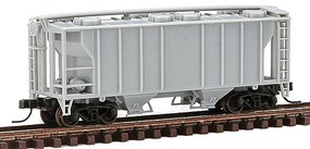 Trainman PS-2 Cvrd Hopp Undec N-Scale