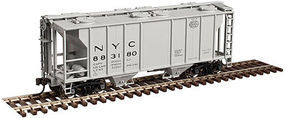 Trainman PS-2 Covered Hopper New York Central #883150 N Scale Model Train Freight Car #50002891 Trainman PS-2 Covered Hopper New York Central #883150 N Scale Model Train Freight Car #50002891