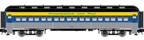 Trainman ACF Heavyweight 60' Coach Ready to Run Chesapeake & Ohio #712 (blue, yellow, gray) N-Scale Trainman ACF Heavyweight 60' Coach Ready to Run Chesapeake & Ohio #712 (blue, yellow, gray) N-Scale