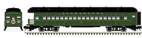 Trainman ACF Heavyweight 60' Observation Ready to Run Delaware, Lackawanna & Western #97 (Pullman Green, black) N-Scale Trainman ACF Heavyweight 60' Observation Ready to Run Delaware, Lackawanna & Western #97 (Pullman Green, black) N-Scale