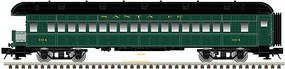 Trainman ACF Heavyweight 60' 5-Car Passenger Set Ready to Run Santa Fe (Pullman Green, black) N-Scale Trainman ACF Heavyweight 60' 5-Car Passenger Set Ready to Run Santa Fe (Pullman Green, black) N-Scale