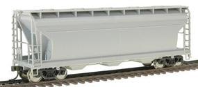 Trainman ACF(R) 3560 Centerflow Covered Hopper Undecorated HO Scale Model Train Freight Car #936