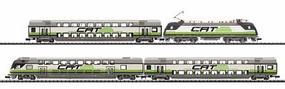Trix City Airport Train Set N-Scale Trix City Airport Train Set N-Scale