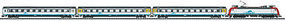 Trix Cisalpino Train Set SBB N Scale Model Train Set #11629 Trix Cisalpino Train Set SBB N Scale Model Train Set #11629