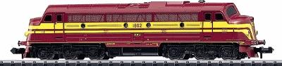 Trix IV Class 1600 Loco CFL Luxembourg State Railways N Scale Model Train Diesel Locomotive #12269