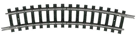 Trix Curved Isolation Track - R1-24 - N-Scale N Scale Nickel Silver Model Train Track