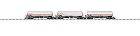 Trix Pressurized Tank Set SNCF N-Scale Trix Pressurized Tank Set SNCF N-Scale