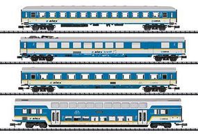 Trix Passenger 4-Car Set ALEX N-Scale Trix Passenger 4-Car Set ALEX N-Scale